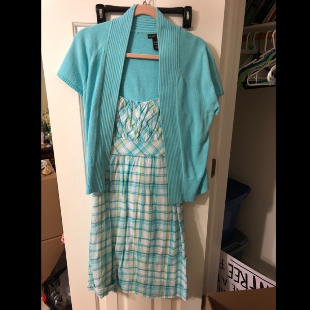 NY&C Dress and Shrug Combo 18/L